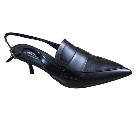 Jeffrey Campbell Shoes - Jeffrey Campbell Literature Women's Slingback Kitten heel‎ Pumps 7 Dressy Office